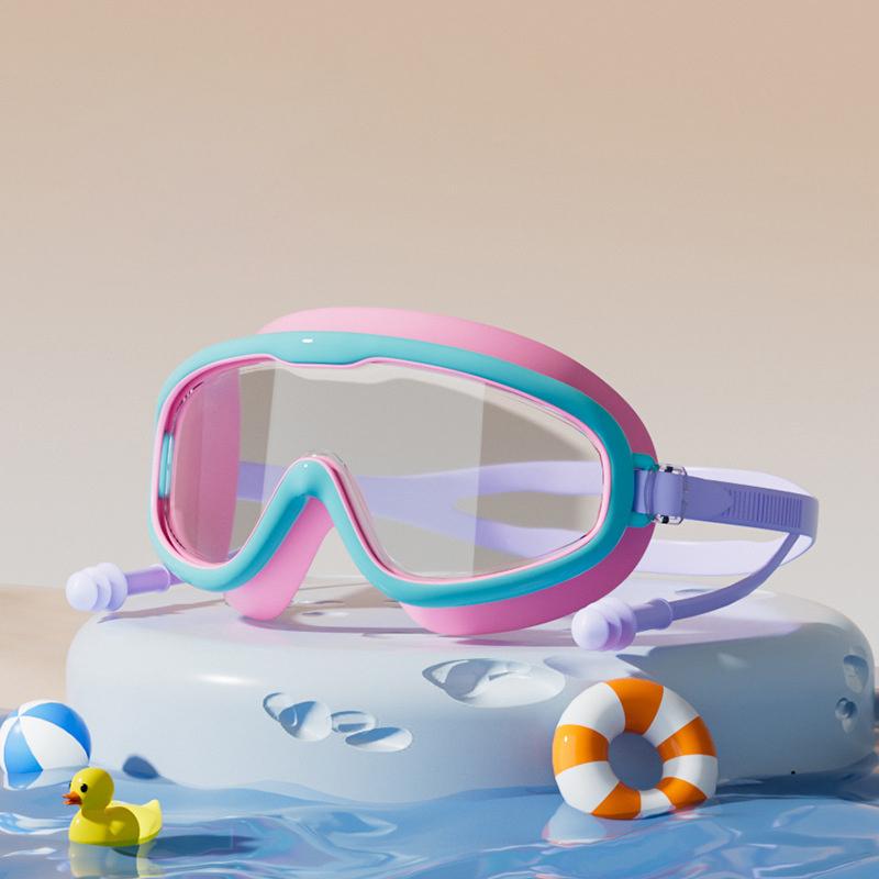 Очки для детей 2-12 лет, детские очки для плавания, прозрачные, не запотевающие, не протекающие, для мальчиков и девочек, для бассейна, пляжа