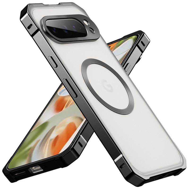 Aluminium Alloy Frame Clear Case For Google Pixel 9 Pro XL 8 Pro Hard PC Shockproof Wireless Charge Magnetic Phone Cover Google Pixel 9 чёрный
Aluminium Alloy Frame Clear Case For Google Pixel 9 Pro XL 8 Pro Hard PC Shockproof Wireless Charge Magnetic Phone Cover Google Pixel 9 чёрный