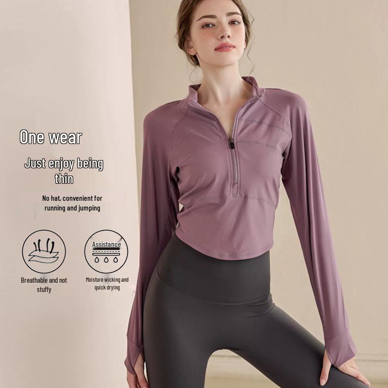 Women s Slimming Half-Zip Yoga Suit - Long Sleeve Autumn Running Top and Shorts (2025 Edition) XXL
Women s Slimming Half-Zip Yoga Suit - Long Sleeve Autumn Running Top and Shorts (2025 Edition) XXL