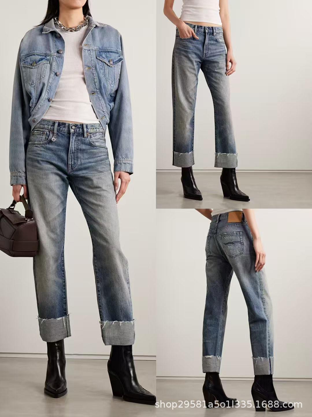 Women s Retro High-Waisted Slimming Blue Straight-Leg Jeans - Autumn 2025 Collection Size 26
Women s Retro High-Waisted Slimming Blue Straight-Leg Jeans - Autumn 2025 Collection Size 26