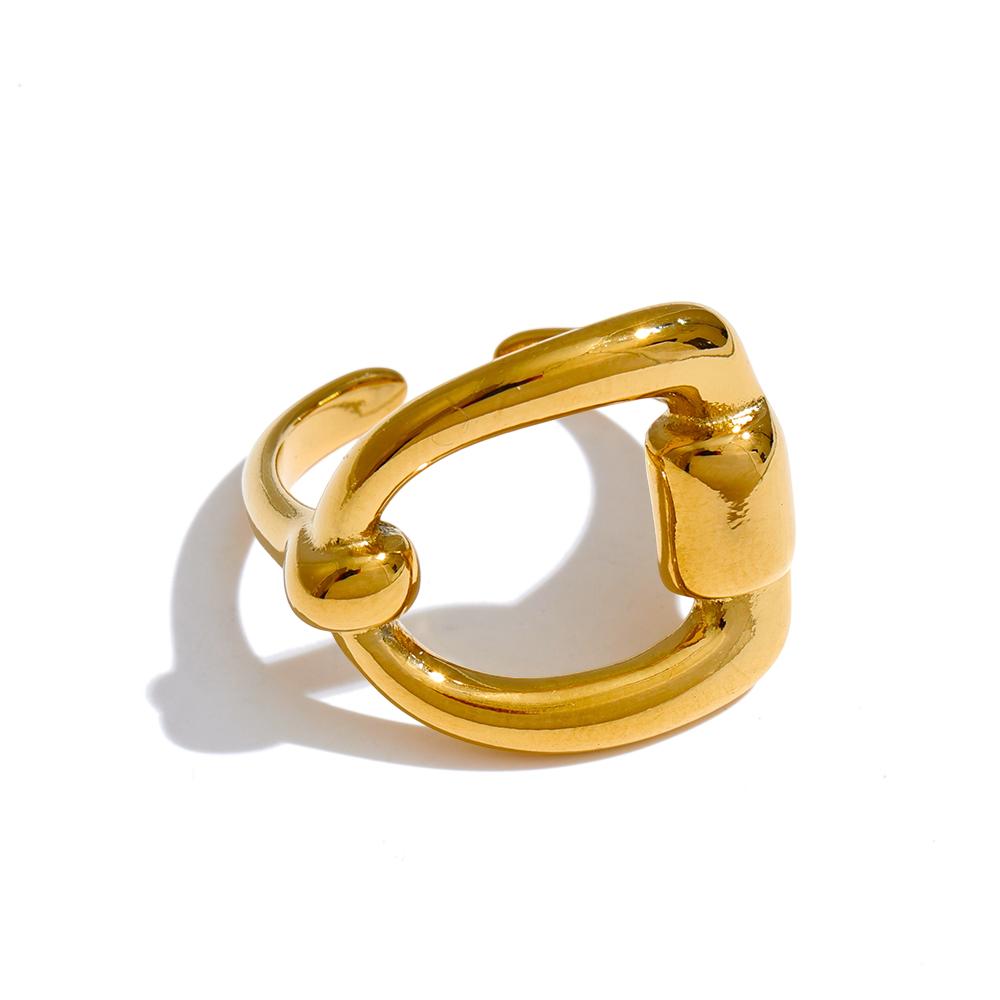 Yhpup Minimalist Stainless Steel Metal Letter D Open Ring Rust Proof Hollow Distinctive Adjustable Jewelry Wholesale 7
Yhpup Minimalist Stainless Steel Metal Letter D Open Ring Rust Proof Hollow Distinctive Adjustable Jewelry Wholesale 7