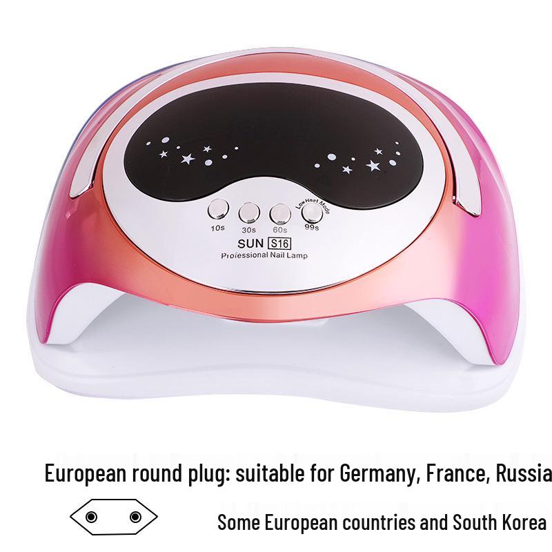 Градиентная мощная светодиодная УФ-лампа для ногтей: Двойной свет Быстросохнущая Портативная Фототерапевтическая Сушилка
Градиентная мощная светодиодная УФ-лампа для ногтей: Двойной свет Быстросохнущая Портативная Фототерапевтическая Сушилка