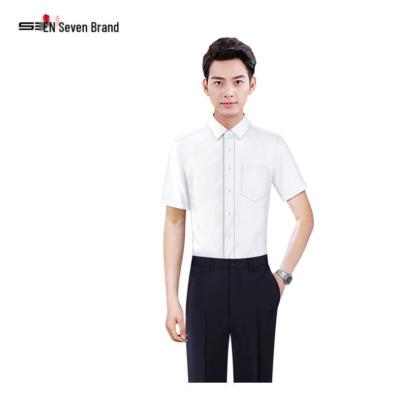 SEVEN Men s Cotton Short Sleeve Shirt F
SEVEN Men s Cotton Short Sleeve Shirt F