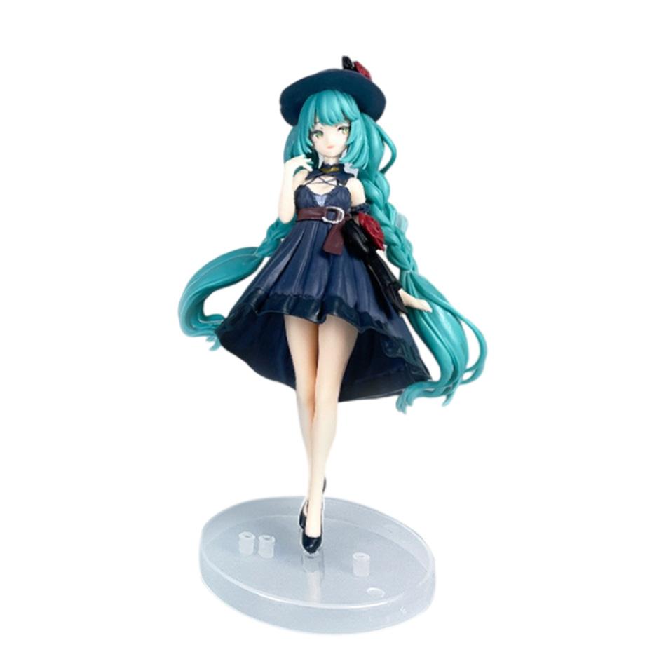 New Hatsune Miku Black Dress Beautiful Girls Anime Miku PVC Figures Model Collection Ornament Kid Holiday Birthday Gift In Stock
New Hatsune Miku Black Dress Beautiful Girls Anime Miku PVC Figures Model Collection Ornament Kid Holiday Birthday Gift In Stock