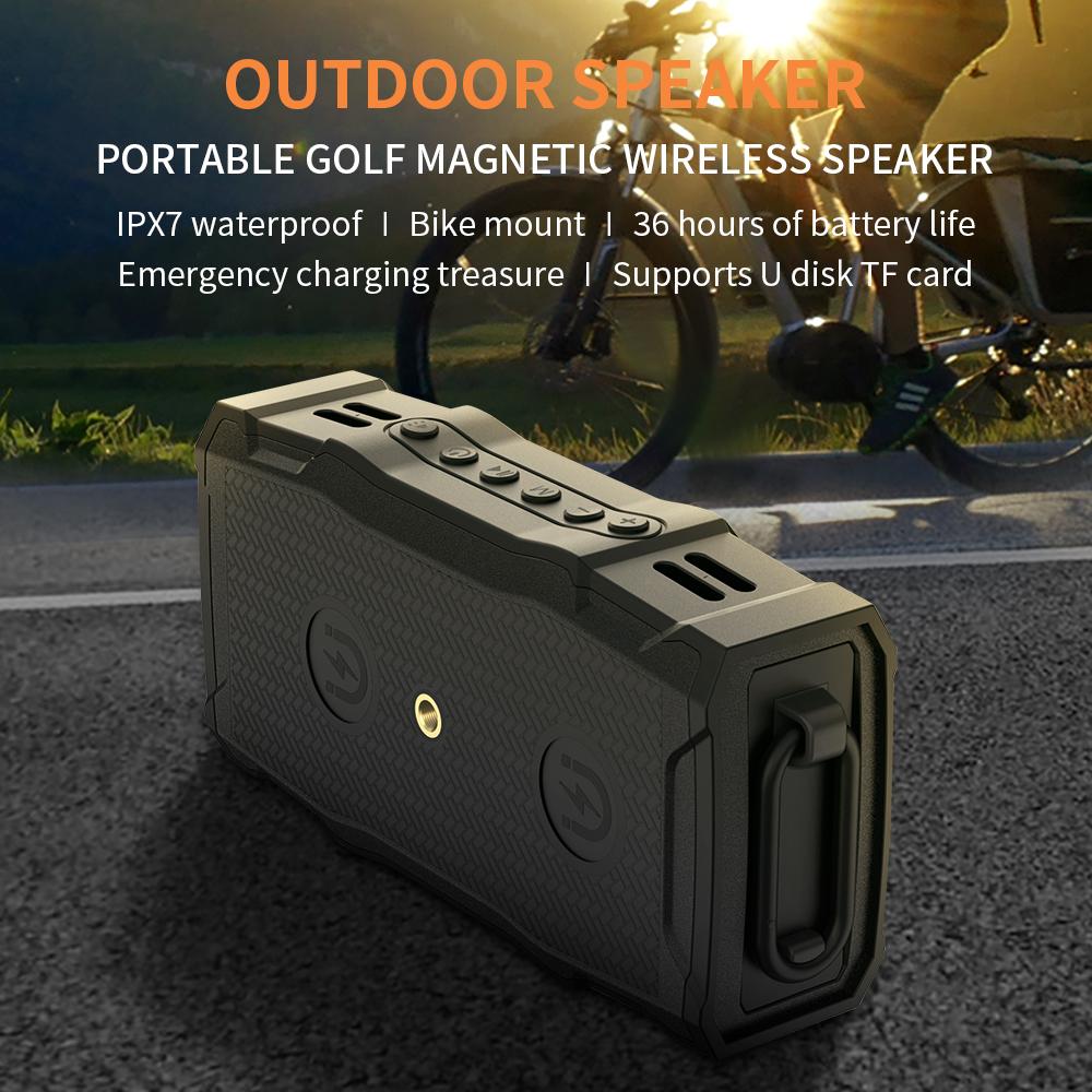 CYBORIS X8 Bluetooth-compatible Golf Cart Speaker Waterproof Sound Subwoofer with Lighting and Stand Function without Magnet
CYBORIS X8 Bluetooth-compatible Golf Cart Speaker Waterproof Sound Subwoofer with Lighting and Stand Function without Magnet