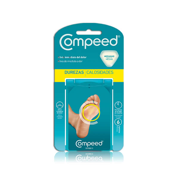 Compeed Пластыри для мозолей 6 шт.
Compeed Пластыри для мозолей 6 шт.