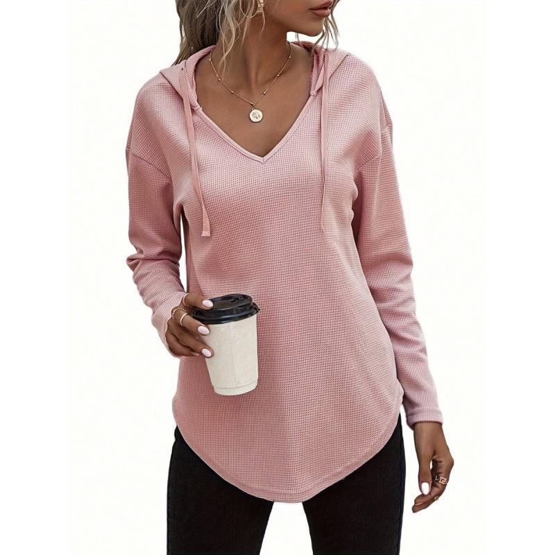 D48814 Drawstring V-Neck Hoodie L розовый
D48814 Drawstring V-Neck Hoodie L розовый