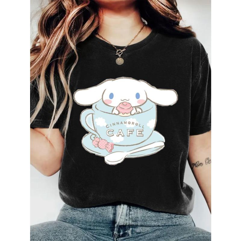 YUGUI DOG Ms Pattern Tshirt Sanrio Casual Lightweight Breathable Shortsleeved Round Neck Cartoon Printing Top Machine Washable S
YUGUI DOG Ms Pattern Tshirt Sanrio Casual Lightweight Breathable Shortsleeved Round Neck Cartoon Printing Top Machine Washable S