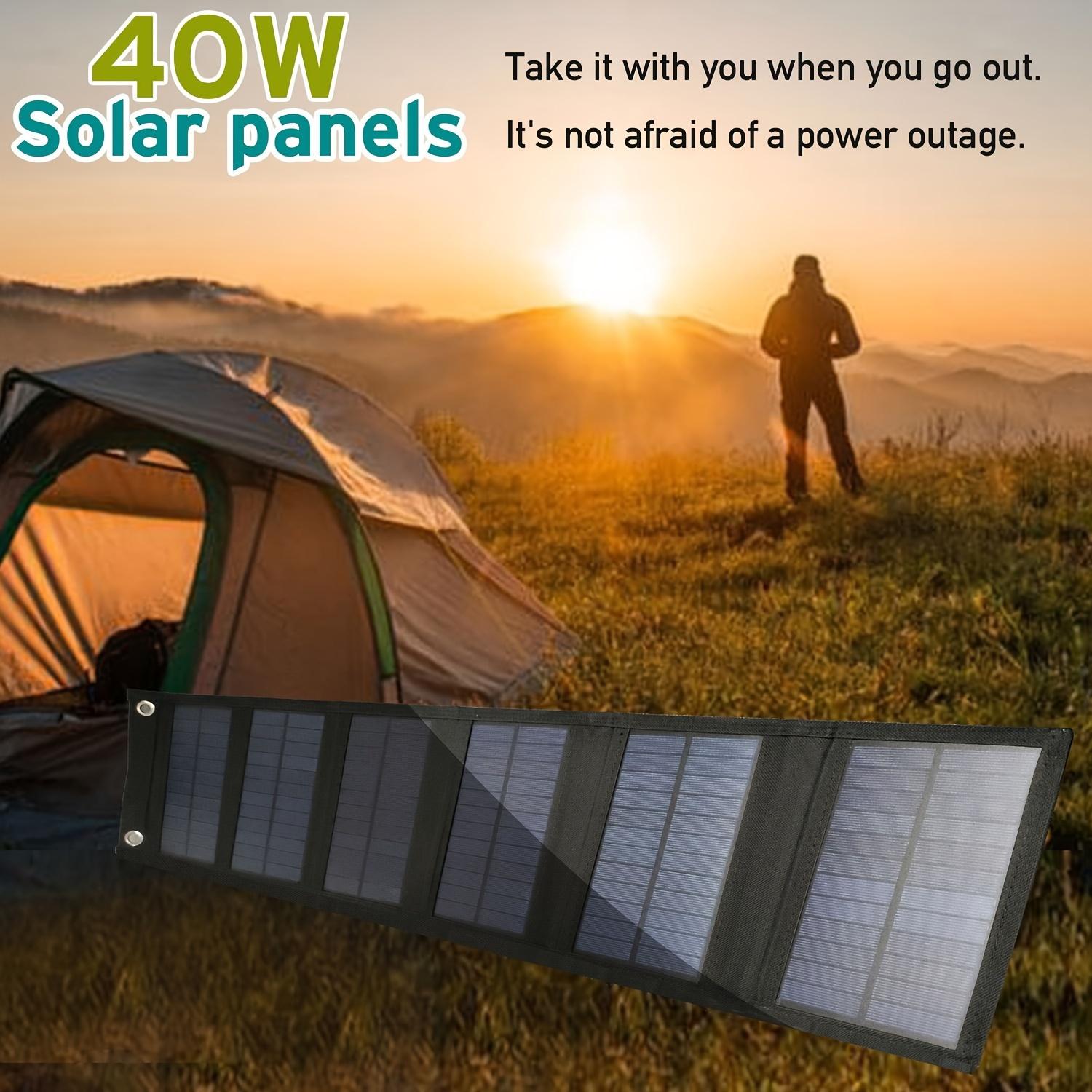 Foldable solar panel battery charger, suitable for portable power station generators, iPhones, iPads, laptops, TYPE-C and USB ports,
Foldable solar panel battery charger, suitable for portable power station generators, iPhones, iPads, laptops, TYPE-C and USB ports,
