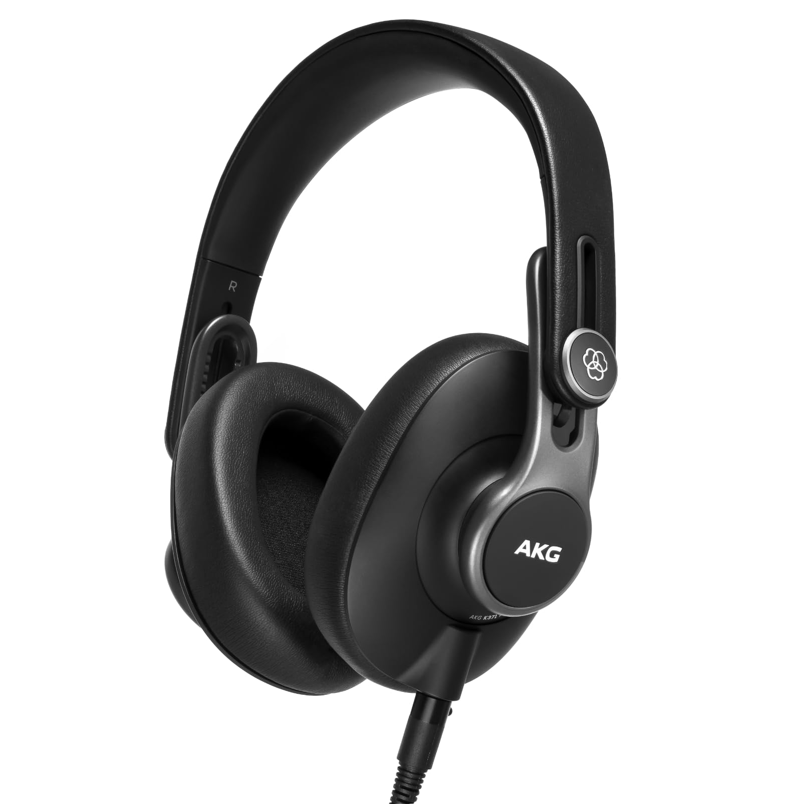 AKG Pro Audio K371 Дротові закриті складні навушники професійної студії звукозапису Студійний монітор Мікшування Подкаст DJ Стереогарнітура Чорна накладна гарнітура
AKG Pro Audio K371 Дротові закриті складні навушники професійної студії звукозапису Студійний монітор Мікшування Подкаст DJ Стереогарнітура Чорна накладна гарнітура