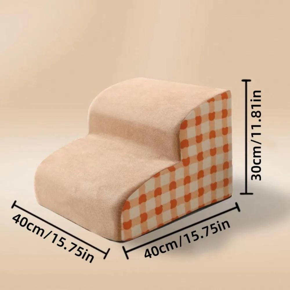 New 1-3 Steps Pet Safety Ramp Washable Detachable Pet Staircase Anti-slip Memory Foam Rebound Dog Slope Ladder Sofa
New 1-3 Steps Pet Safety Ramp Washable Detachable Pet Staircase Anti-slip Memory Foam Rebound Dog Slope Ladder Sofa