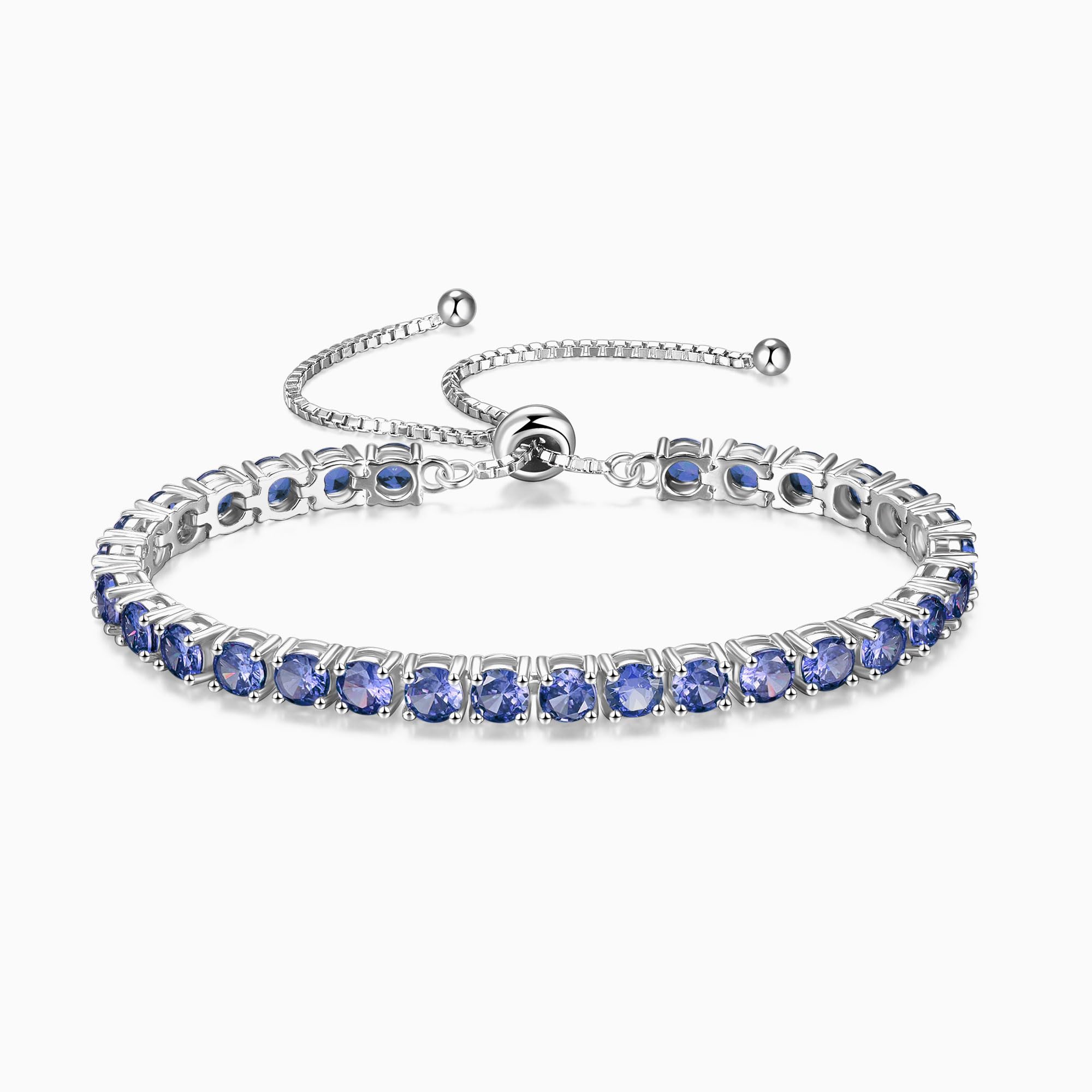 FANCIME Bracelet for Women and Men December Birthstone Tanzanite 30 Stones Width 4mm Tennis BOLO Bracelet Silver S925 Sliding Adjustable Bracelet
FANCIME Bracelet for Women and Men December Birthstone Tanzanite 30 Stones Width 4mm Tennis BOLO Bracelet Silver S925 Sliding Adjustable Bracelet