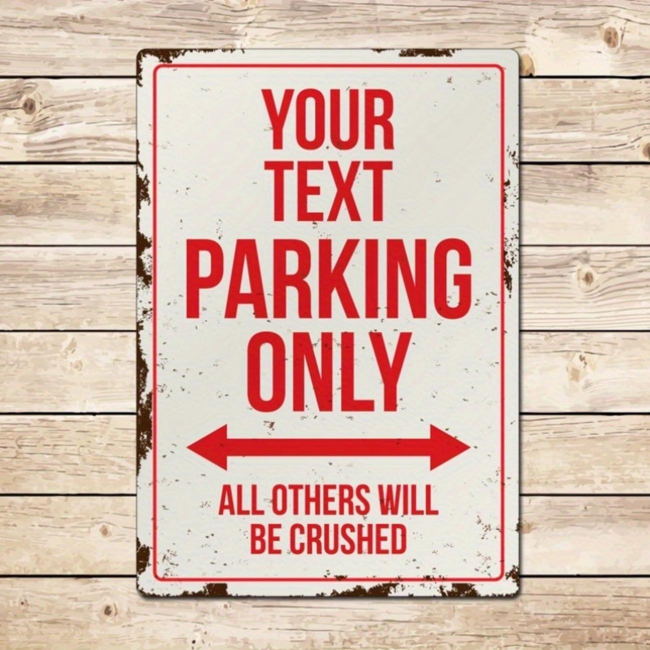 Customized Metal Parking Sign Personalized Car Parking Plaque Birthday Gift for Dad белый
Customized Metal Parking Sign Personalized Car Parking Plaque Birthday Gift for Dad белый