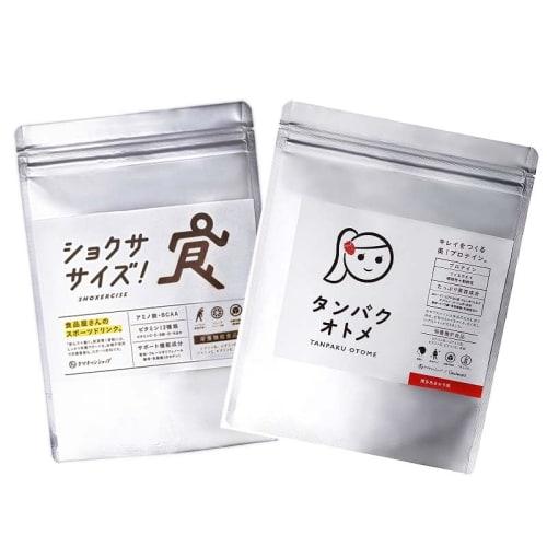 Tamachan Shop Exercise Support Set: Shokusaresize x Protein Otome (Hakata Amaou Strawberry)
Tamachan Shop Exercise Support Set: Shokusaresize x Protein Otome (Hakata Amaou Strawberry)