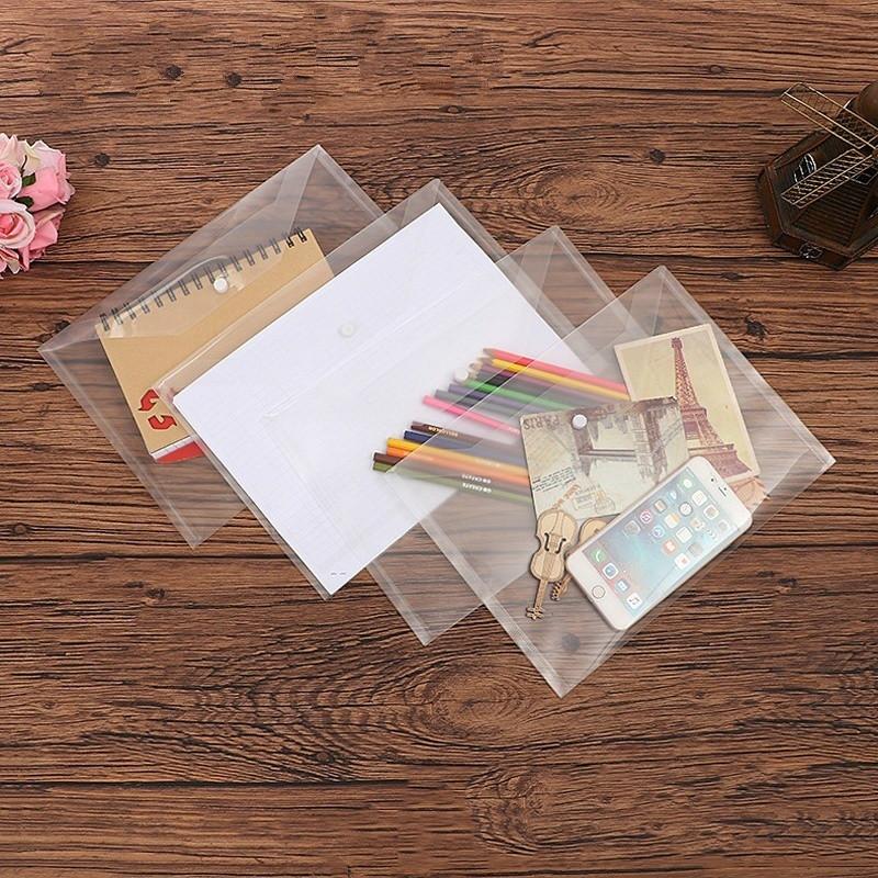 10pcs/set Best Transparent Plastic File Bag Folder Transparent File Paper A4 Folder Bag Office School Supplies
10pcs/set Best Transparent Plastic File Bag Folder Transparent File Paper A4 Folder Bag Office School Supplies