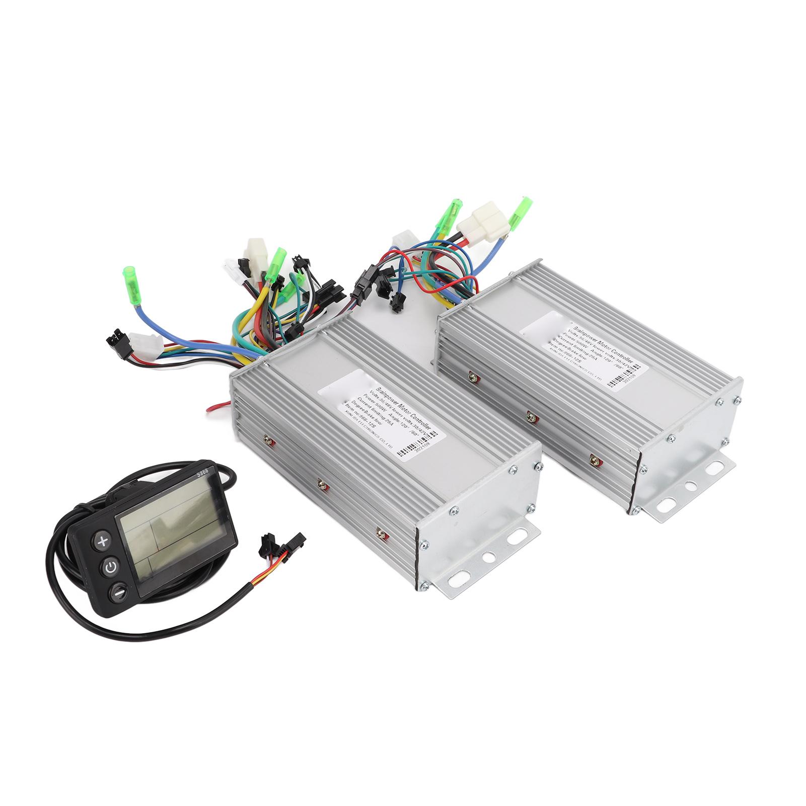 Dual Drive 36/48V 500W Electric Scooter Bike Brushless Motor Controller 866 LCD Display
Dual Drive 36/48V 500W Electric Scooter Bike Brushless Motor Controller 866 LCD Display