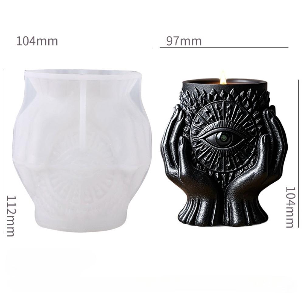 Guardian Eye Candle Cup Silicone Mold DIY Handmade Concrete Plaster Candle Jar Flowerpot Epoxy Resin Molds Home Décor
Guardian Eye Candle Cup Silicone Mold DIY Handmade Concrete Plaster Candle Jar Flowerpot Epoxy Resin Molds Home Décor