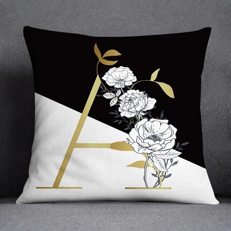 Золотая буква Декоративная наволочка Гостиная Офис Дом Наволочка Украшения для автомобиля 50x50cm
Золотая буква Декоративная наволочка Гостиная Офис Дом Наволочка Украшения для автомобиля 50x50cm