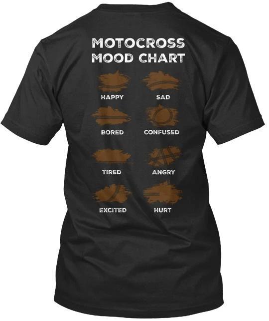 Motocross Mood Chart Tee TTshirt Made in the USA Size S to 5XL L
Motocross Mood Chart Tee TTshirt Made in the USA Size S to 5XL L