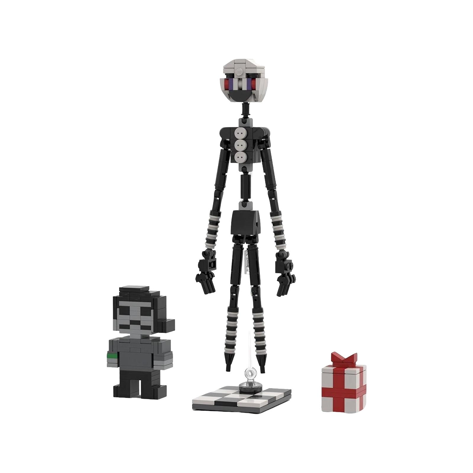 Imitation Mystery Puppet Assembly Building Block Figure Model - Creative Building Block Anime Model, Suitable For Display And Collection Gifts. One Size
Imitation Mystery Puppet Assembly Building Block Figure Model - Creative Building Block Anime Model, Suitable For Display And Collection Gifts. One Size