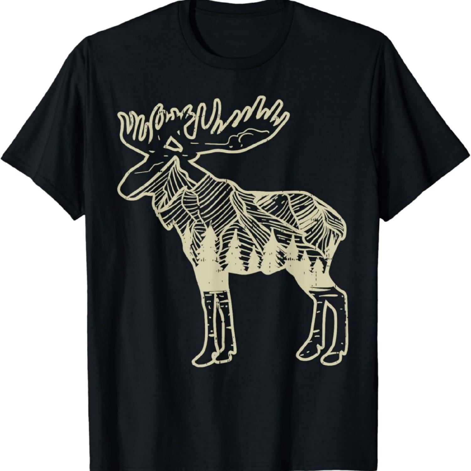 Moose Mountain Vintage Deer Elk Wildlife Hunting Hunter Gift T-Shirt XXXXXL різнокольоровий
Moose Mountain Vintage Deer Elk Wildlife Hunting Hunter Gift T-Shirt XXXXXL різнокольоровий