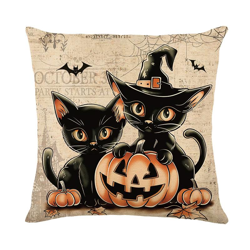 Мультяшный Черный Кот Хэллоуин Декоративная Наволочка для Подушки Домашняя Наволочка Праздничная Пародийная Забавная Наволочка 45 * 45Cm (without pillow core)
Мультяшный Черный Кот Хэллоуин Декоративная Наволочка для Подушки Домашняя Наволочка Праздничная Пародийная Забавная Наволочка 45 * 45Cm (without pillow core)