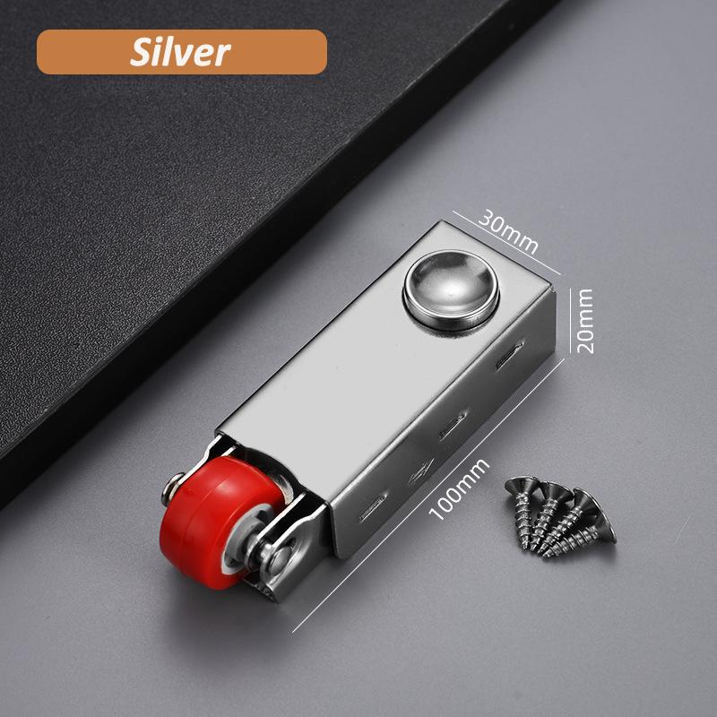 Silent Door Bottom Translation Wheels Anti Sagging Fixed Roller Furniture Anti-wear Load-Bearing Bottom Wheel Door Stop Pulley срібний
Silent Door Bottom Translation Wheels Anti Sagging Fixed Roller Furniture Anti-wear Load-Bearing Bottom Wheel Door Stop Pulley срібний