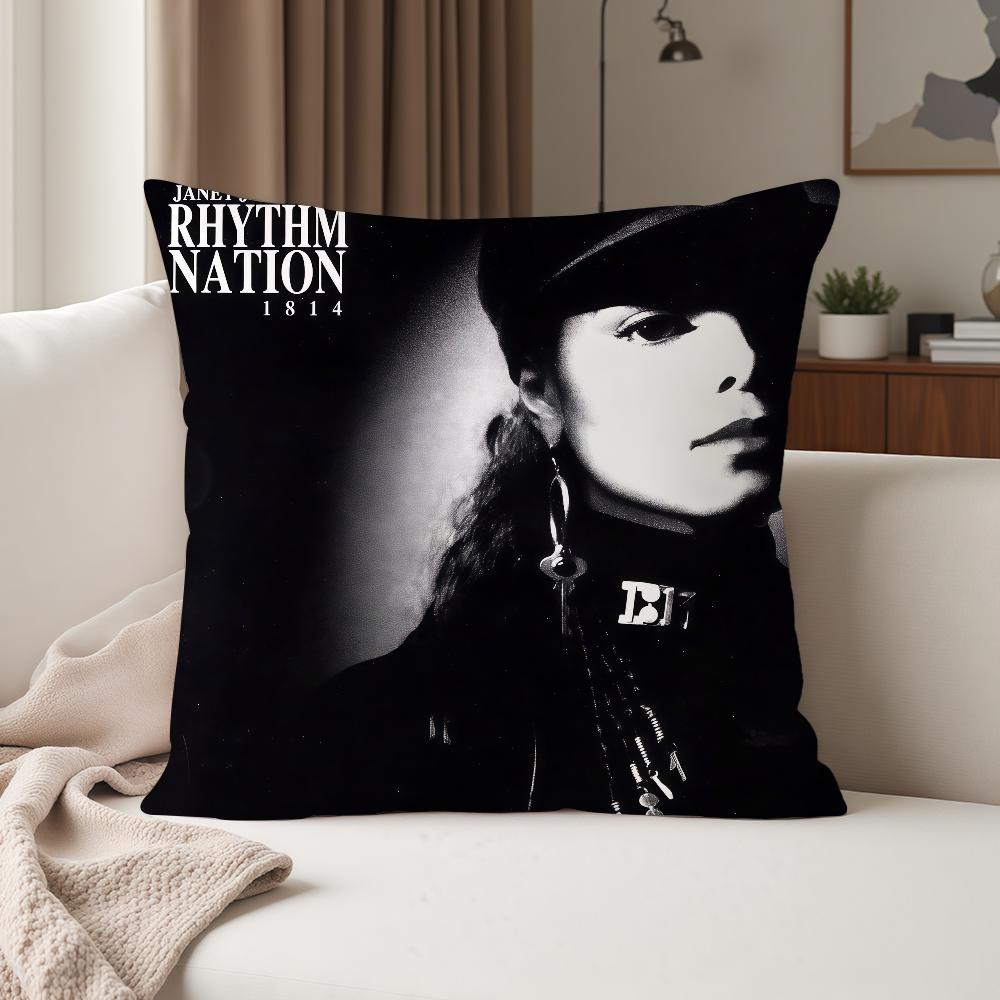 American Singer JJanet Jackson Pillow Case Suitable For Bedrooms Living Rooms Cars Home Decoration 30cmx30cm
American Singer JJanet Jackson Pillow Case Suitable For Bedrooms Living Rooms Cars Home Decoration 30cmx30cm
