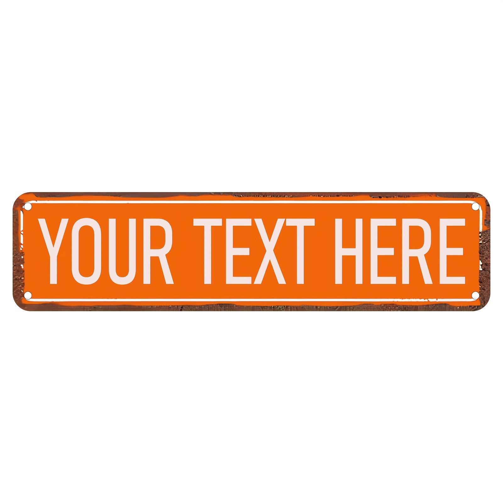Personalized Custom Street Sign 4x16 Inch Custom Text Metal Plaque Indoor Outdoor Home Wall Art Decor темно-синього кольору
Personalized Custom Street Sign 4x16 Inch Custom Text Metal Plaque Indoor Outdoor Home Wall Art Decor темно-синього кольору