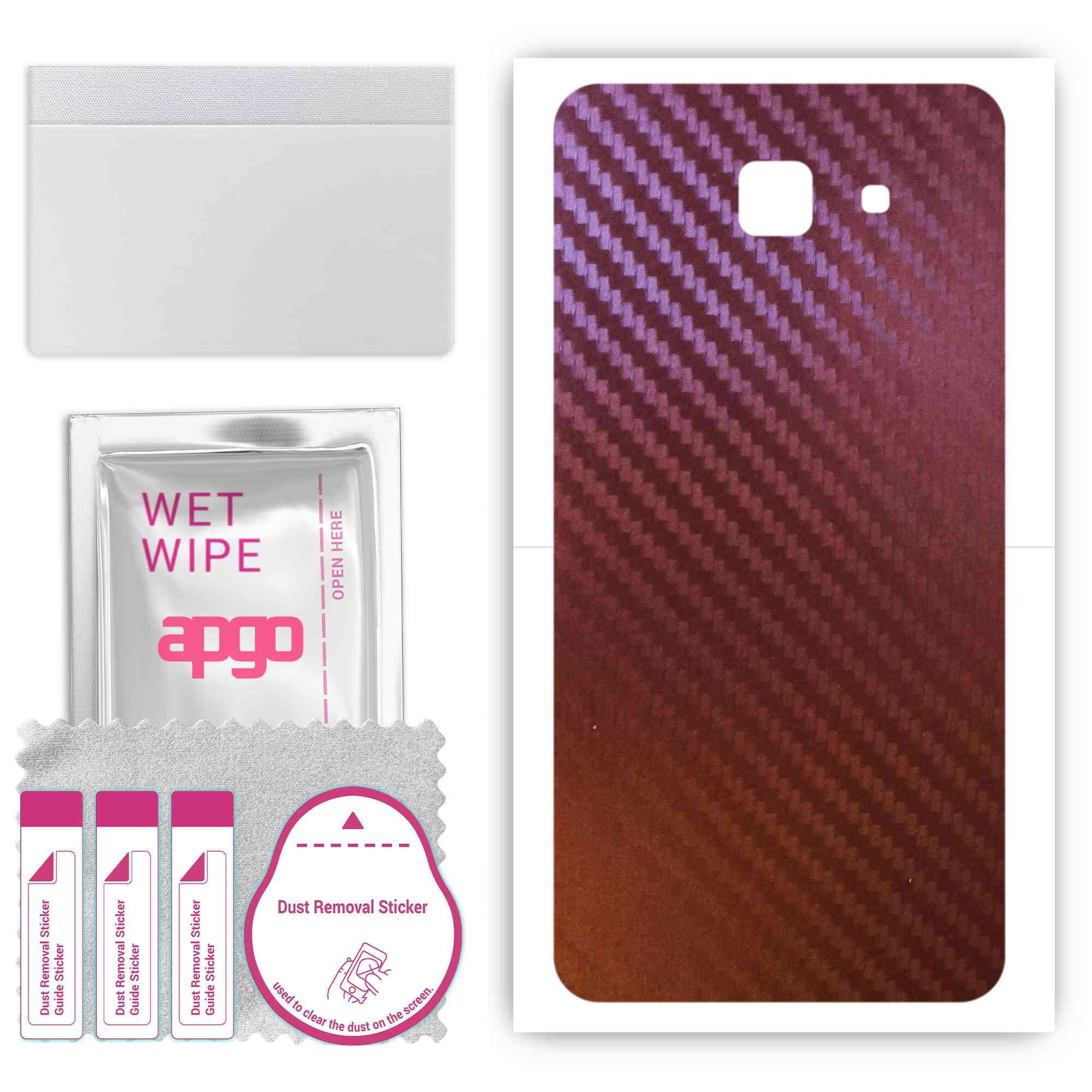 apgo skin sticker film foil vinyl for the BACK compatible with Samsung Galaxy J7 Max, scratch-resistant, easy to install - Carbon Chameleon CAKA5
apgo skin sticker film foil vinyl for the BACK compatible with Samsung Galaxy J7 Max, scratch-resistant, easy to install - Carbon Chameleon CAKA5