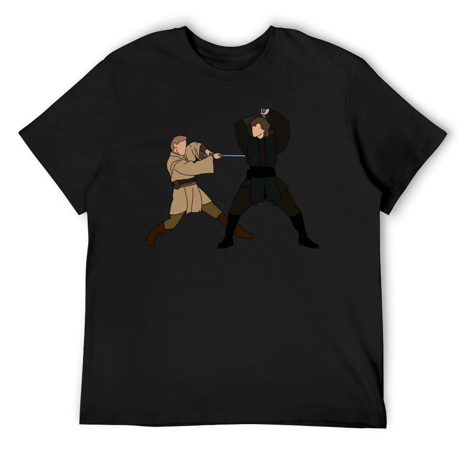 Anakin and Obi Wan T-Shirt cute tops Blouse tees anime shirts men 4XL
Anakin and Obi Wan T-Shirt cute tops Blouse tees anime shirts men 4XL