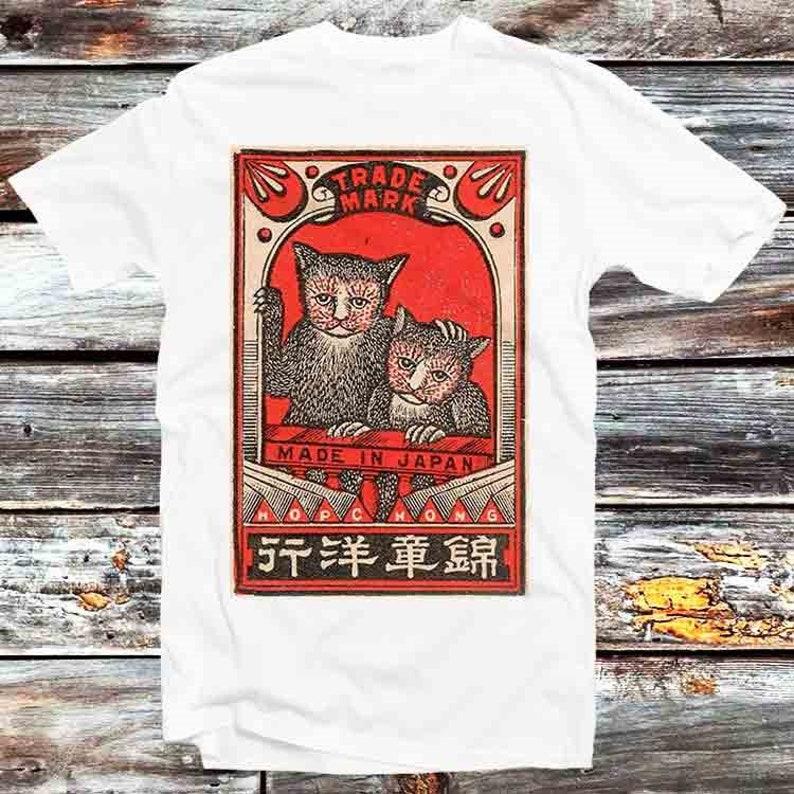 230 Gsm 100% Cotton Japan Cat Evolution Japanese Matches T Shirt Vintage Retro Cool Gift Mens Womens Unisex Cartoon Anime Top Tee B1032 3XL білий
230 Gsm 100% Cotton Japan Cat Evolution Japanese Matches T Shirt Vintage Retro Cool Gift Mens Womens Unisex Cartoon Anime Top Tee B1032 3XL білий