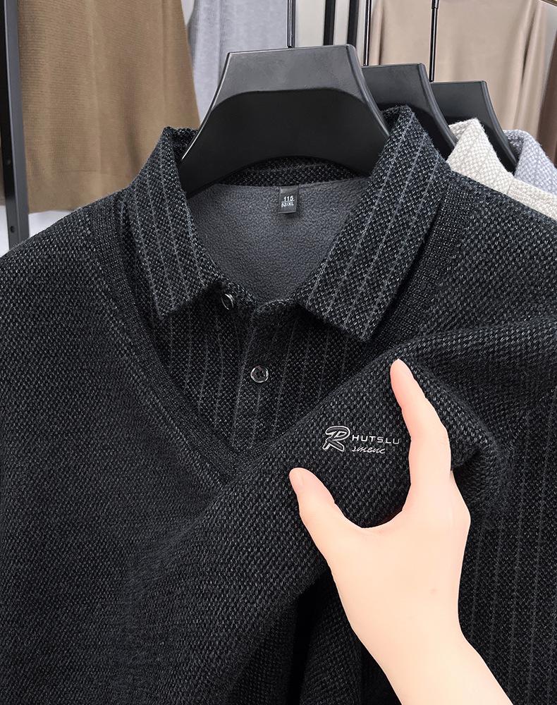 Men s Autumn Striped Lapel 2-in-1 Long-Sleeve Plush Top XL чёрный
Men s Autumn Striped Lapel 2-in-1 Long-Sleeve Plush Top XL чёрный