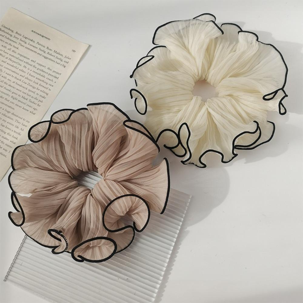 Ponytail Holder Chiffon Hair Scrunchies Wrinkle Large Intestine Exaggerated Hair Band Ladies
Ponytail Holder Chiffon Hair Scrunchies Wrinkle Large Intestine Exaggerated Hair Band Ladies