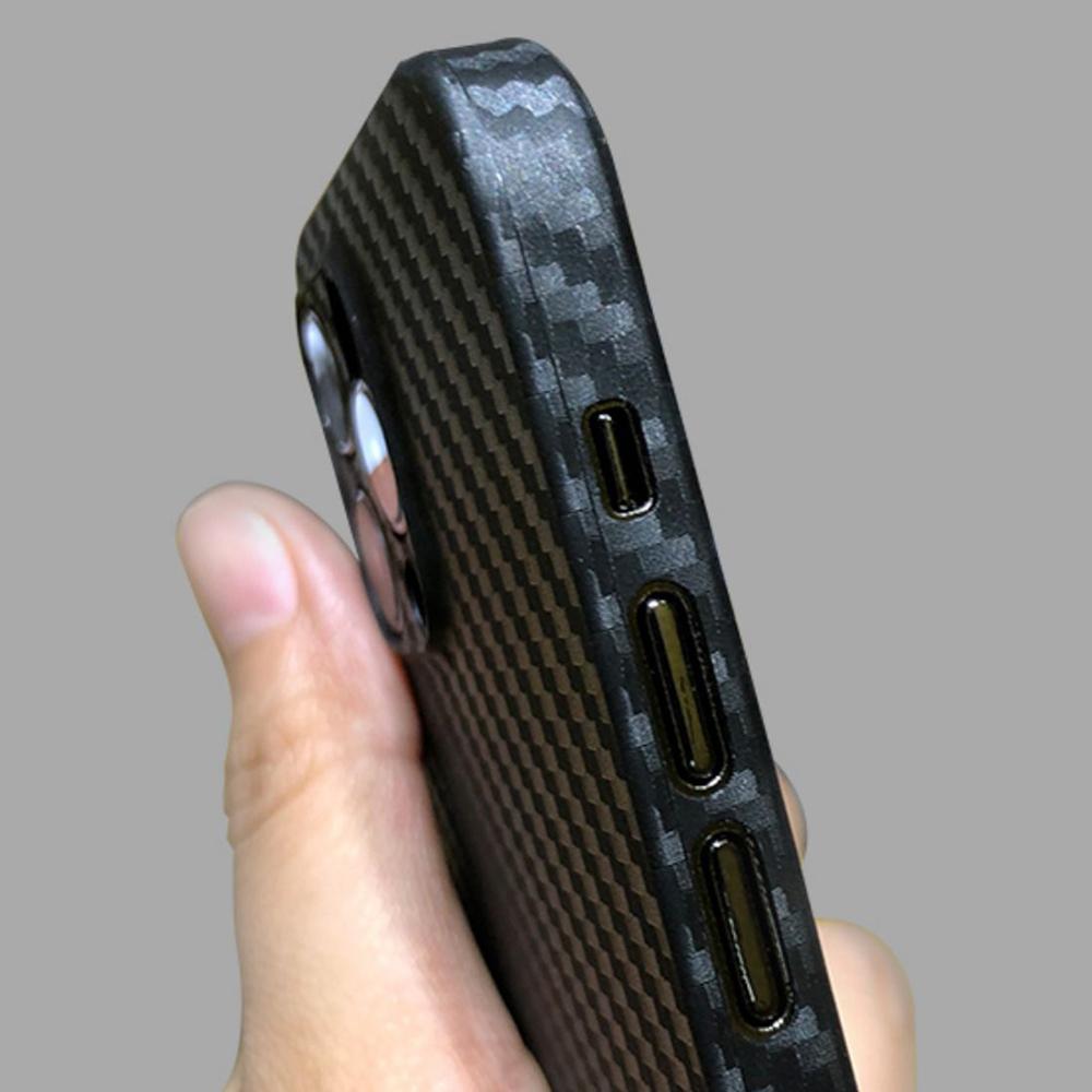 KZDOO For iPhone 16 Pro Max Compatible with MagSafe Carbon Fiber Texture Ultra Thin PP Phone Cover Black
KZDOO For iPhone 16 Pro Max Compatible with MagSafe Carbon Fiber Texture Ultra Thin PP Phone Cover Black