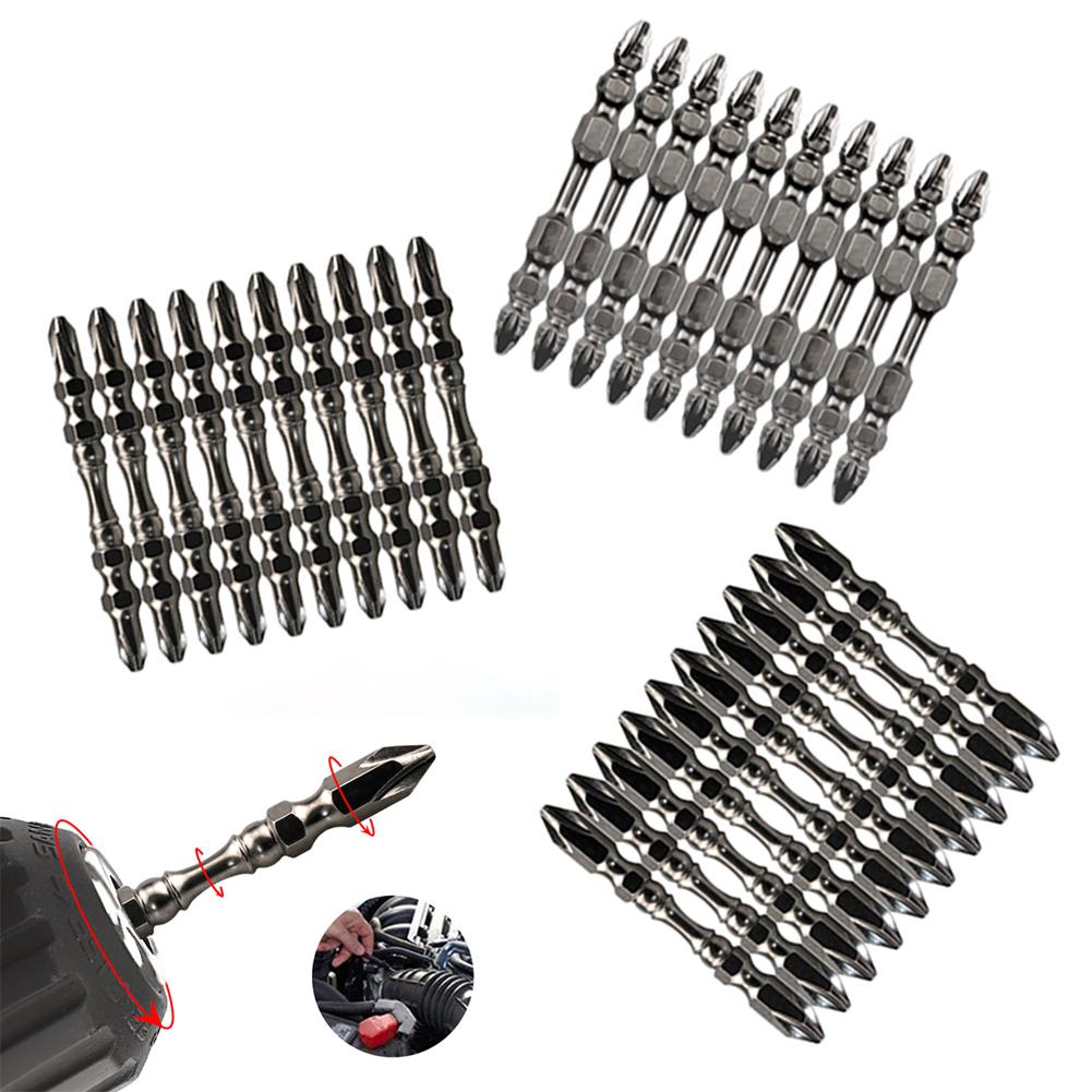 Биты для крестообразных отверток Биты для отверток для гальваники PH2 с двойной головкой
Биты для крестообразных отверток Биты для отверток для гальваники PH2 с двойной головкой