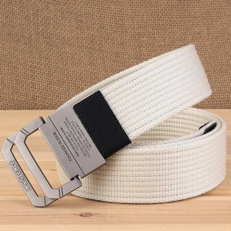 TUSHI Alloy Double Loop Buckle Canvas Belt Men s Casual All-matching Teen Student Pants 115cm off білий колір
TUSHI Alloy Double Loop Buckle Canvas Belt Men s Casual All-matching Teen Student Pants 115cm off білий колір