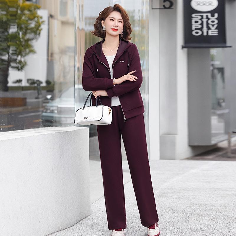 Mother s Day Spring Hooded Sportswear Set for Stylish Women - Two-Piece Outfit for Middle-Aged and Elderly Ladies 5XL (150-165 lbs)
Mother s Day Spring Hooded Sportswear Set for Stylish Women - Two-Piece Outfit for Middle-Aged and Elderly Ladies 5XL (150-165 lbs)