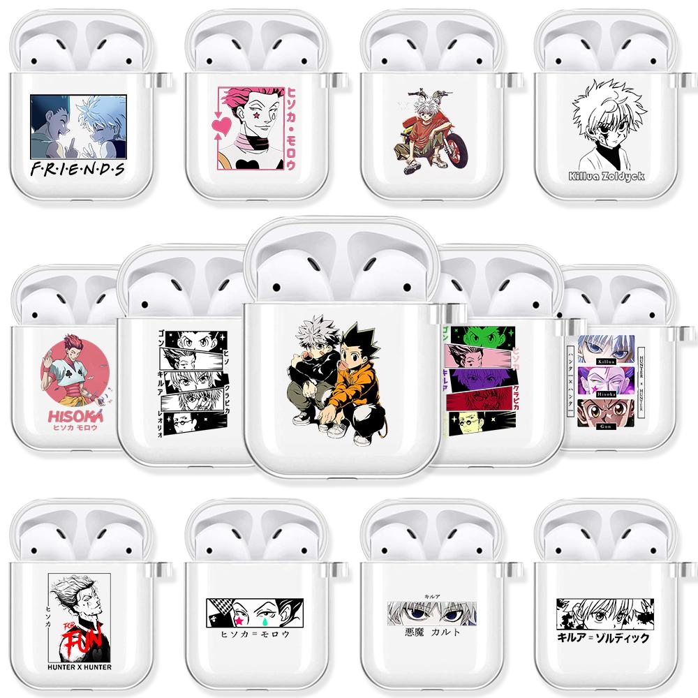 Мягкий чехол из ТПУ с милым рисунком HUNTER X HUNTER для AirPods 3 2 1 Pro Killua Hisoka, прозрачный беспроводной чехол для наушников Bluetooth
Мягкий чехол из ТПУ с милым рисунком HUNTER X HUNTER для AirPods 3 2 1 Pro Killua Hisoka, прозрачный беспроводной чехол для наушников Bluetooth
