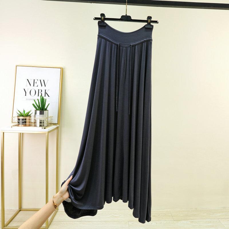 High Waist Modal Drawstring Skirt Summer Loose Flowy Long Skirt for Women Plus Size Ballet Dance Skirt Lightweight & Slimming Casual Maxi Skirt 2XL
High Waist Modal Drawstring Skirt Summer Loose Flowy Long Skirt for Women Plus Size Ballet Dance Skirt Lightweight & Slimming Casual Maxi Skirt 2XL