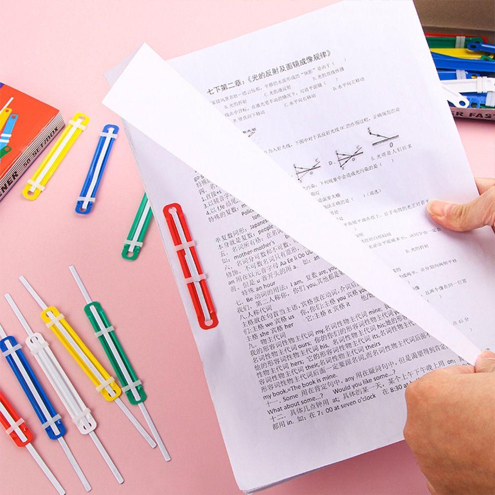 Scrapbook Loose-leaf DIY Album School Paper Fasteners File Folder Paper Binder Binding Clips Strip 50pcs/box
Scrapbook Loose-leaf DIY Album School Paper Fasteners File Folder Paper Binder Binding Clips Strip 50pcs/box