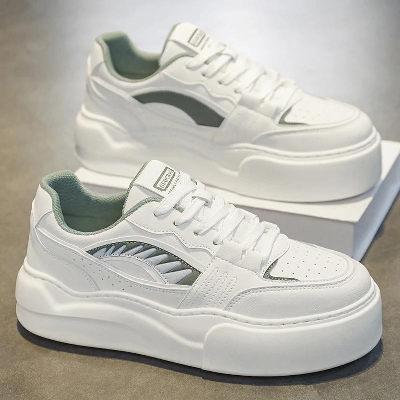 Четыре сезона, горячие продажи, повседневная обувь, модная, универсальная, мужская спортивная обувь из искусственной кожи, с высокой подошвой и легкая 44
Четыре сезона, горячие продажи, повседневная обувь, модная, универсальная, мужская спортивная обувь из искусственной кожи, с высокой подошвой и легкая 44