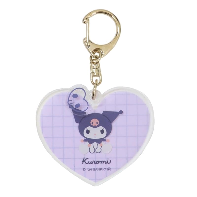 marimo craft sanrio acrylic keychain pokopoko patch Kuromi Approximately W57 x H90 x D3mm (including strap part) SRTZ-205
marimo craft sanrio acrylic keychain pokopoko patch Kuromi Approximately W57 x H90 x D3mm (including strap part) SRTZ-205
