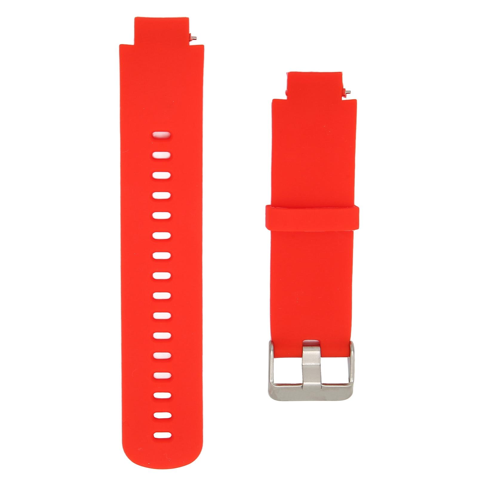 Сменный силиконовый ремешок для умных часов, одноцветный, для Amazfit Verge 3Red красный
Сменный силиконовый ремешок для умных часов, одноцветный, для Amazfit Verge 3Red красный