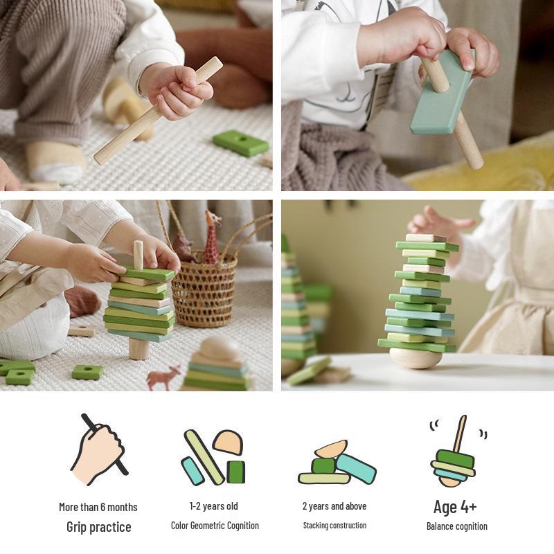 Bolin Bolon Curious Forest Block Set - Educational Toy for Toddlers (1 Year+), Ideal New Year Gift
Bolin Bolon Curious Forest Block Set - Educational Toy for Toddlers (1 Year+), Ideal New Year Gift