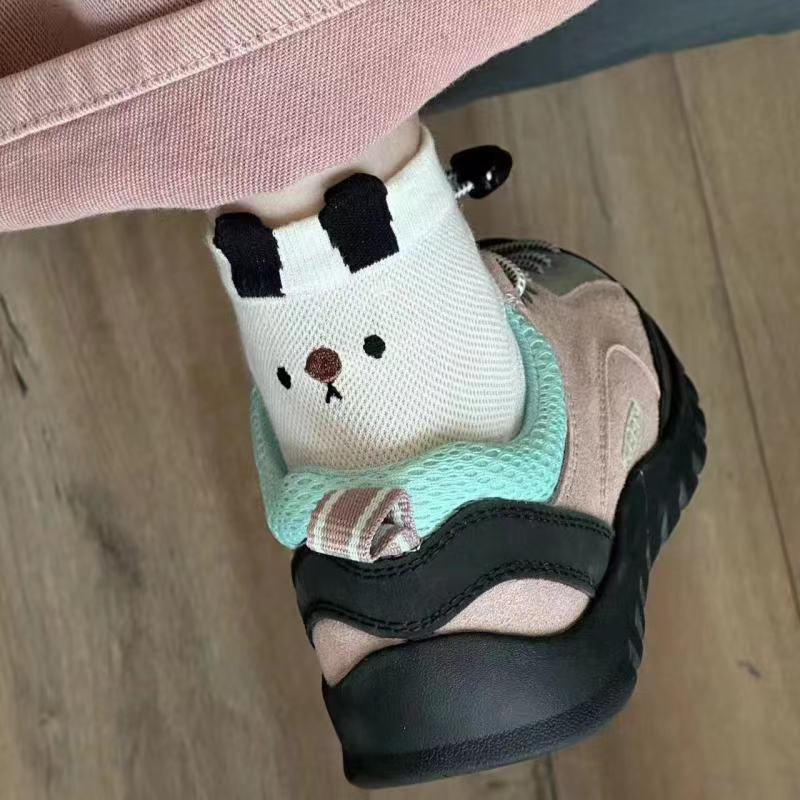 Summer Mesh Breathable Teddy Bear Mid-Calf Socks, Black & White, Preppy Style for Women One Size Bare Socks чорний
Summer Mesh Breathable Teddy Bear Mid-Calf Socks, Black & White, Preppy Style for Women One Size Bare Socks чорний