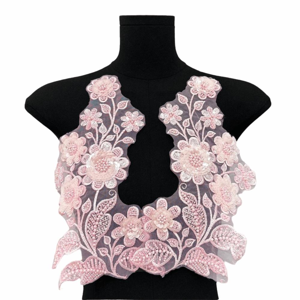 Multi-Color 3D Nail Beads Delicate Mesh Embroidered Sequins Floral Applique Handmade High-End Fabric Embroidery Lace Patch
Multi-Color 3D Nail Beads Delicate Mesh Embroidered Sequins Floral Applique Handmade High-End Fabric Embroidery Lace Patch