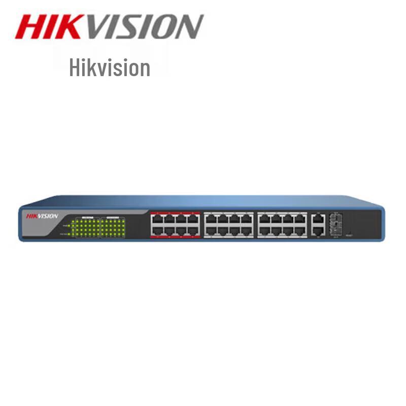 Hikvision 24-Port 26-Port 100M Unmanaged PoE Surveillance Switch CN plug (adapter included)
Hikvision 24-Port 26-Port 100M Unmanaged PoE Surveillance Switch CN plug (adapter included)