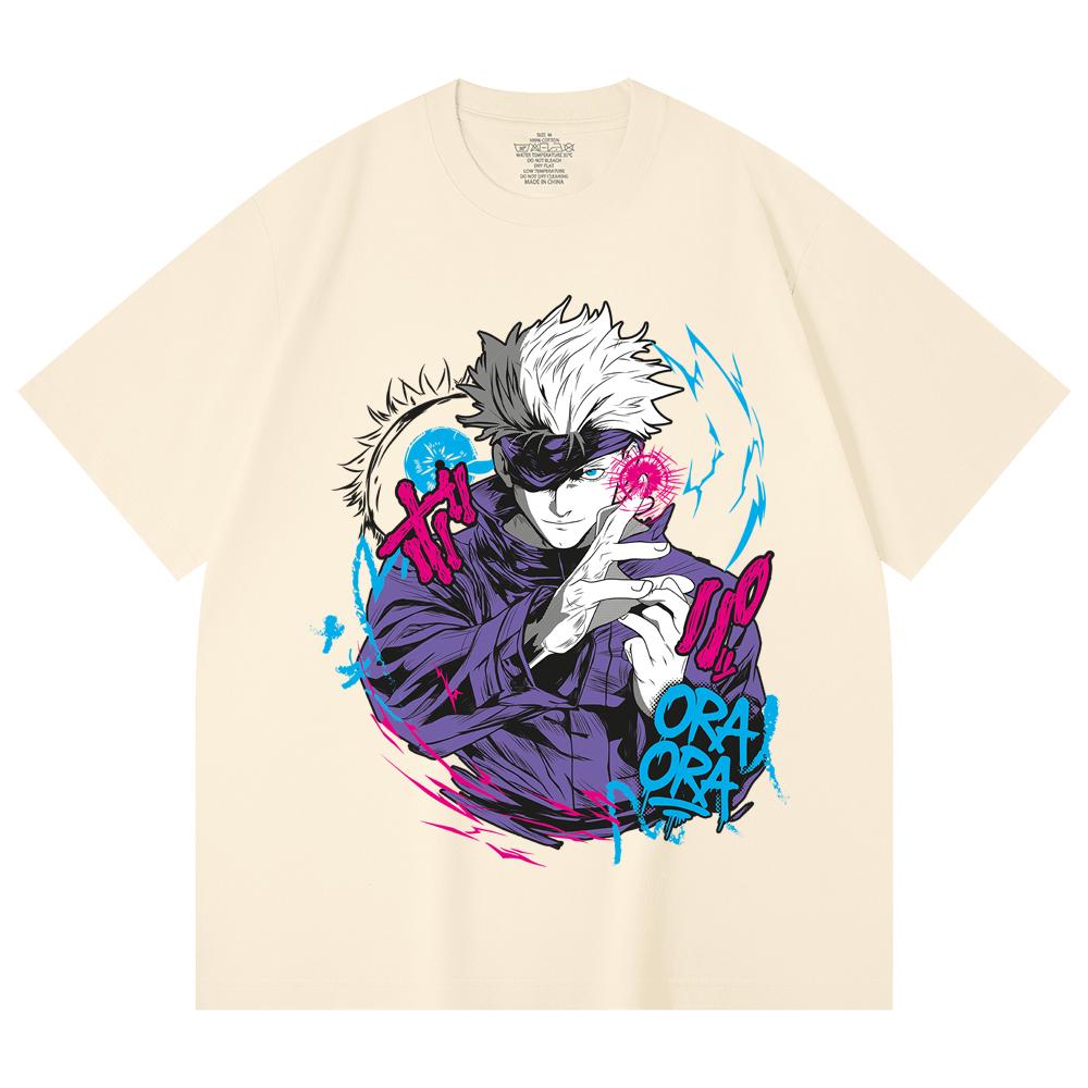 230 г/м² 100% хлопок Jujutsu Kaisen V59 Принт Годжо Унисекс Тяжелая хлопковая футболка XS абрикосовый
230 г/м² 100% хлопок Jujutsu Kaisen V59 Принт Годжо Унисекс Тяжелая хлопковая футболка XS абрикосовый