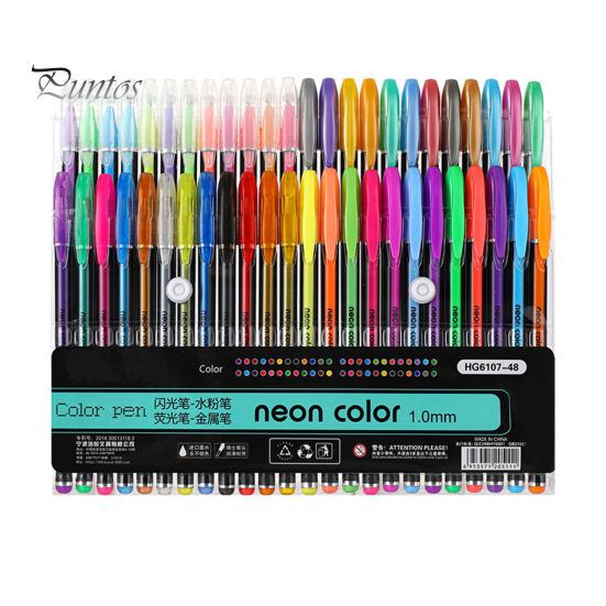 Набор гелевых ручек, 48 шт./компл., блестящий хайлайтер, гуашь, металлические ручки, быстросохнущие чернила, гладкая ручка для письма, набор обратно в школьные принадлежности A
Набор гелевых ручек, 48 шт./компл., блестящий хайлайтер, гуашь, металлические ручки, быстросохнущие чернила, гладкая ручка для письма, набор обратно в школьные принадлежности A